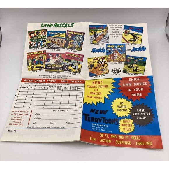 Little Rascals Canned Fishing 8MM Home Movie #514 Preview Attractions Ken Films - Picture 8 of 11